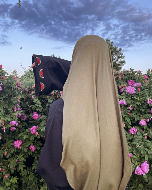 Watermelon Linen Abaya🇵🇸